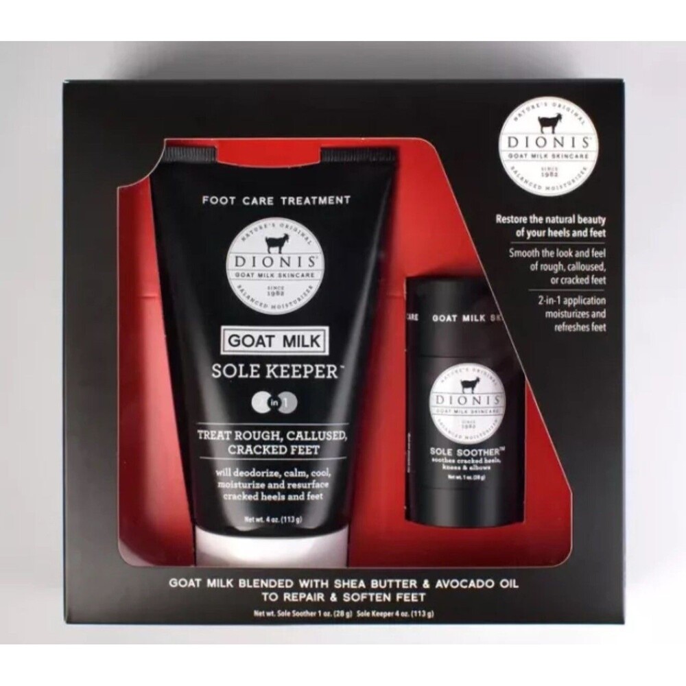 DIONIS GOAT MILK FOOT CARE TREATMENT SET AND BRAND NEW